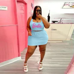 Plus Size Women Sports Casual Top And Skirt Two-piece Set 37 Plus Size Women Sports Casual Top And Skirt Two-piece Set -Plus Size Dresses Shop 011c158b4aae0e12