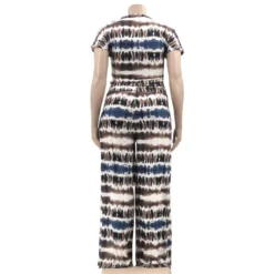 Plus Size Women Printed Top And Pant Casual Two-Piece Set -Plus Size Dresses Shop 0299ea51fd69f896