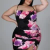 Plus Size Women Printed Sling Bodycon Dress 1 Plus Size Women Printed Sling Bodycon Dress -Plus Size Dresses Shop 036f7fc4c8d02828
