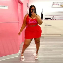 Plus Size Women Sports Casual Top And Skirt Two-piece Set 27 Plus Size Women Sports Casual Top And Skirt Two-piece Set -Plus Size Dresses Shop 0464eabf05a6ff28