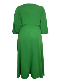 Plus Size Slim Waist Chic Sexy Swing Dress With Belt 11 Plus Size Slim Waist Chic Sexy Swing Dress With Belt -Plus Size Dresses Shop 0a272a676194ffb3