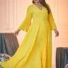 Long Sleeve V Neck Dress Plus Size Solid Color Women's Clothing -Plus Size Dresses Shop 0d19ee65ce1639c8