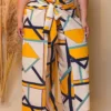 Plus Size Women Style Printed Slit Wide Leg Pants -Plus Size Dresses Shop 0d34c0fa18226d31