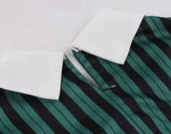 Women Striped Peter Pan Collar Lace-Up Puff Short Sleeve Vintage Dress -Plus Size Dresses Shop 114f079c23d341f3