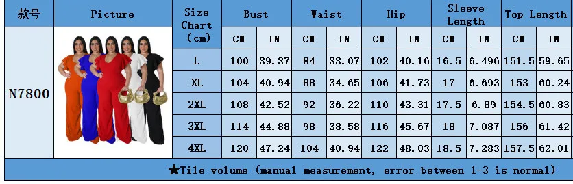 Plus Size Women's Multicolor Ruffle Pants Wide Leg Pants 14 Plus Size Women's Multicolor Ruffle Pants Wide Leg Pants - Image 12