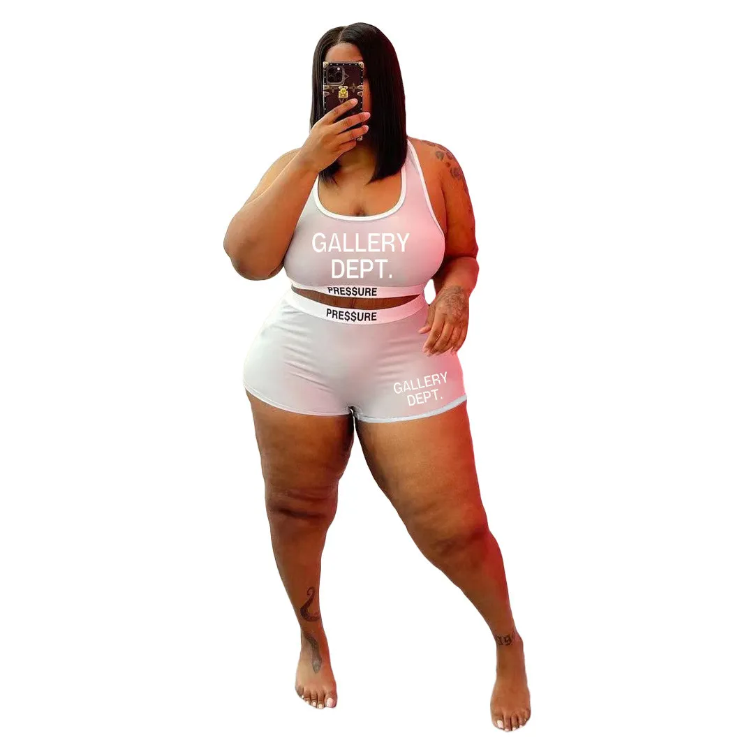 Women's Fashion Casual Sexy Letter Print Two-Piece Set 12 Women's Fashion Casual Sexy Letter Print Two-Piece Set - Image 10