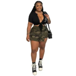 Women'S Camo Cargo Shorts Sexy Fashion Plus Size Women'S Shorts -Plus Size Dresses Shop 15121571fe61d7ff