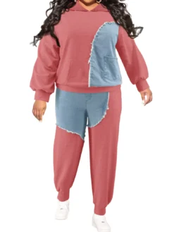 Plus Size Women 's Winter Tops And Pants Washed Denim Suit -Plus Size Dresses Shop 1880b4f5a033ccca