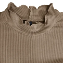 Fall Winter Plus Size Women's Mock Neck Long Sleeve Slim Fit Basic Shirt Top -Plus Size Dresses Shop 1f5a4c9bd54cdc81