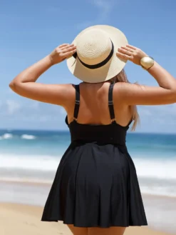 Plus Size Women's Straps Tankini Two Pieces Set -Plus Size Dresses Shop 25facfb825612c70