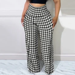 Sexy Women's Slim Bodycon Wide Leg Women's Pants Nightclub -Plus Size Dresses Shop 2608e6c44145f87b