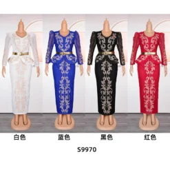 African Women's Plus Size Beaded V-Neck Dress 29 African Women's Plus Size Beaded V-Neck Dress -Plus Size Dresses Shop 263516b795312d83