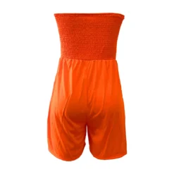 Women's Solid Strapless Plus Size Casual Jumpsuit -Plus Size Dresses Shop 26f4cb3588c15e4a