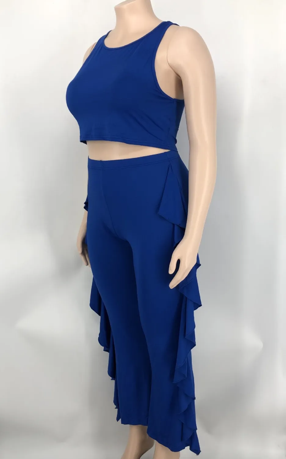 Fashion Women's Clothing Solid Color Tank Top Trousers Two-Piece Set 17 Fashion Women's Clothing Solid Color Tank Top Trousers Two-Piece Set - Image 15