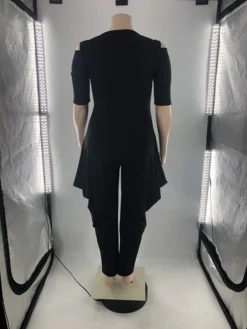 Plus Size Women Solid Zip Short Sleeve Jumpsuit -Plus Size Dresses Shop 2d3dedc83d20923f