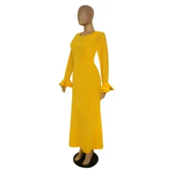 Women's Round Neck Long Sleeve Mesh Patchwork Maxi Dress Solid Plus Size Dress 32 Women's Round Neck Long Sleeve Mesh Patchwork Maxi Dress Solid Plus Size Dress -Plus Size Dresses Shop 2dc16dded377c369