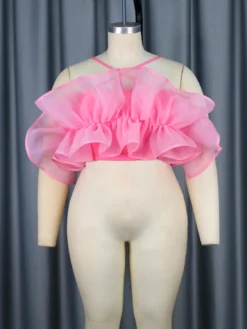 Women Camisole Sexy Mesh Top -Plus Size Dresses Shop 2df916f833a1a635