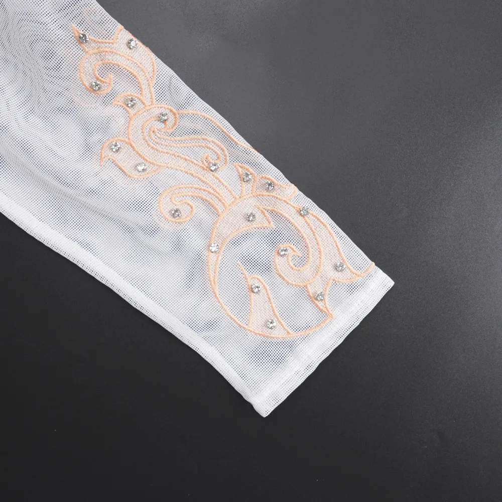 African Women's Plus Size Beaded V-Neck Dress 7 African Women's Plus Size Beaded V-Neck Dress - Image 5