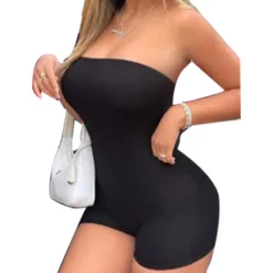 Tight Fitting Sexy Strapless Bodysuit -Plus Size Dresses Shop 315b7a7dc4ecb6ef