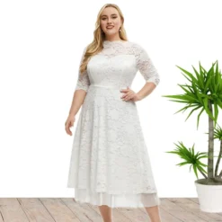 Plus Size Women's Lace Evening Dress 16 Plus Size Women's Lace Evening Dress -Plus Size Dresses Shop 34e4024cd957879a