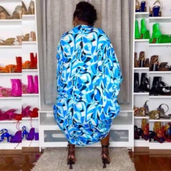 Plus Size Loose Two Piece Striped Printed Shorts Set -Plus Size Dresses Shop 3a38f93052fb7e32