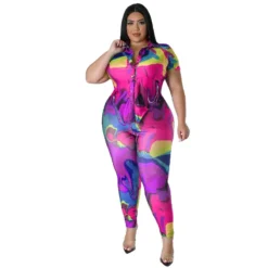 Plus Size Women's Printed Summer Short Sleeve Shirt Trousers Fashion Casual Two Piece Set 38 Plus Size Women's Printed Summer Short Sleeve Shirt Trousers Fashion Casual Two Piece Set -Plus Size Dresses Shop 3e094509a943fe4a