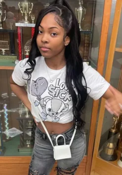 Plus Size Women's T-shirt Cartoon T-shirt Printed Top -Plus Size Dresses Shop 41a3a8b6beff9e04