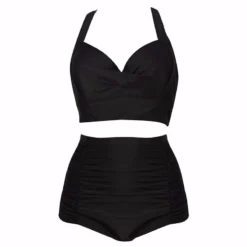 Sexy High Waist Plus Size Two Piece Bikini Swimsuit -Plus Size Dresses Shop 41e0a1fcb566f9c1