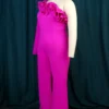 Ruffle One Shoulder Slash Shoulder Ruffle Formal Jumpsuit Career High Waist Casual Tight Fitting Jumpsuit -Plus Size Dresses Shop 43a81594bbd9daa4