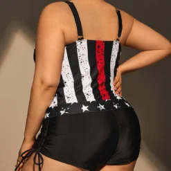 Casual Printed Feminine Two Pieces Plus Size Swimsuit -Plus Size Dresses Shop 45d257cbbc680f0a