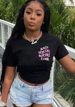 Plus Size Women Printed Round Neck Short Sleeve T-Shirt -Plus Size Dresses Shop 45e28019bbc12d9d