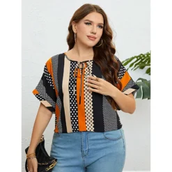 Women Summer Round Neck Loose Top -Plus Size Dresses Shop 46c2a5a14c46fccb