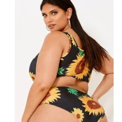 Plus Size Women Print Two Pieces Swimwear -Plus Size Dresses Shop 472332e2f0a7cfed