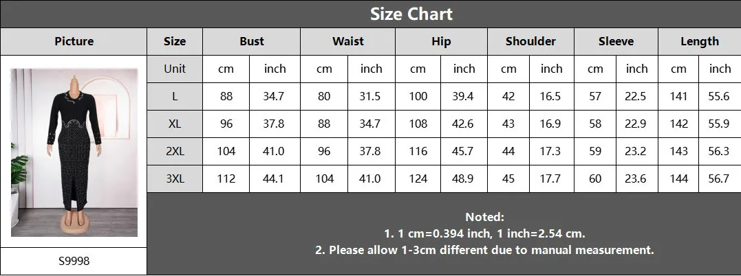 Africa Plus Size Women's Beaded V-Neck Bodycon Chic Elegant Dress 7 Africa Plus Size Women's Beaded V-Neck Bodycon Chic Elegant Dress - Image 5
