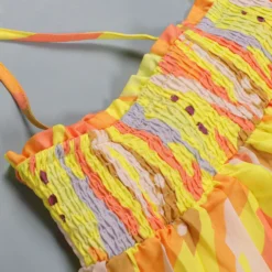 Sexy Printed Suspenders Pleated Wide-leg Suspenders Jumpsuit -Plus Size Dresses Shop 4796ac5009866b4a