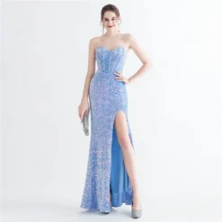 Long Sequins Plus Size Fat Beauty Formal Party Evening Dress -Plus Size Dresses Shop 500f703c0a43f799