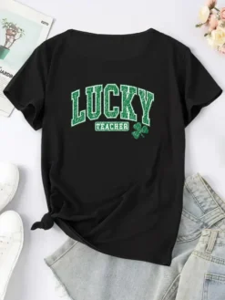 Plus Size Women's Fashion Style Trendy Pattern Print Short Sleeve T-Shirt -Plus Size Dresses Shop 50763f7d9f3ea4cb