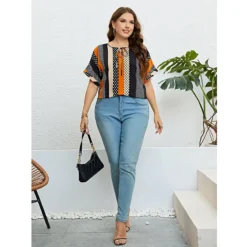 Women Summer Round Neck Loose Top -Plus Size Dresses Shop 521cf071207163d9