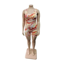 Plus Size Women Print Jumpsuit -Plus Size Dresses Shop 5474e6e8055dcf8e