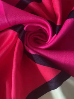 Printed Colorblock Plus Size Skirt