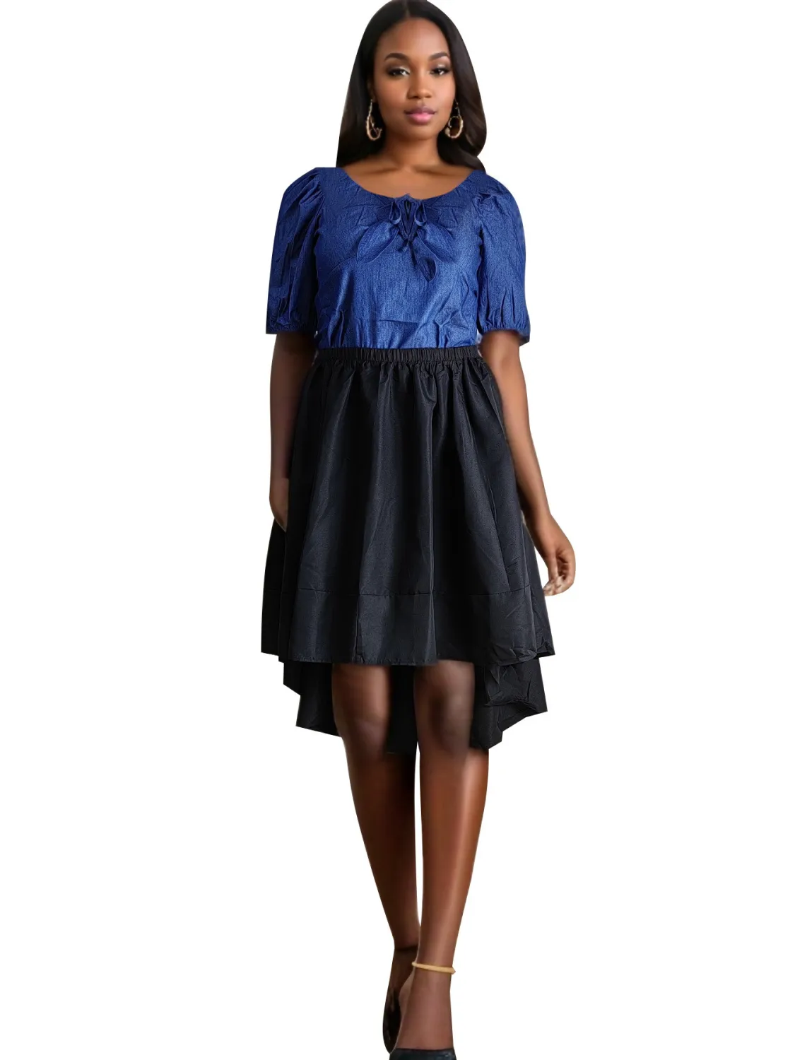 Women's Plus Size Fashionable And Versatile Chic Pleated Skirt 4 Women's Plus Size Fashionable And Versatile Chic Pleated Skirt - Image 2