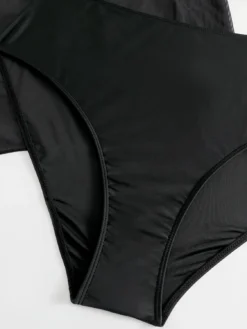 Plus Size Women Mesh Cover-up See-Through Sexy Bikini SwimwearThree-Piece -Plus Size Dresses Shop 6016dd437d1be9d9