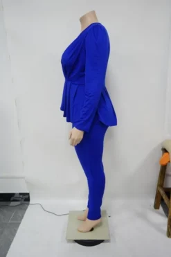 Africa Plus Size Women's Deep V Neck Long Sleeve Pencil Pant Set 35 Africa Plus Size Women's Deep V Neck Long Sleeve Pencil Pant Set -Plus Size Dresses Shop 608acdde0064d6ba