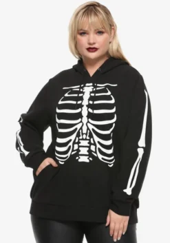Plus Size Women Halloween Print Hoodies -Plus Size Dresses Shop 61638d7c4e6720a9