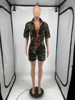 Plus Size Women Camo Jumpsuit -Plus Size Dresses Shop 66691f3ca5c4604b