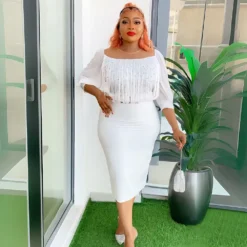 Women's Fashion Career Chic African Plus Size Dress 40 Women's Fashion Career Chic African Plus Size Dress -Plus Size Dresses Shop 6e8005c9eea52764