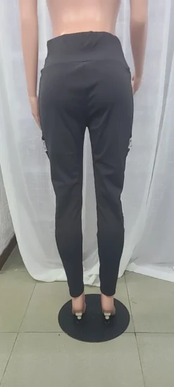 Plus Size Women Diamond Tape Slim Pants 21 Plus Size Women Diamond Tape Slim Pants -Plus Size Dresses Shop 728aa532de9f5bb1