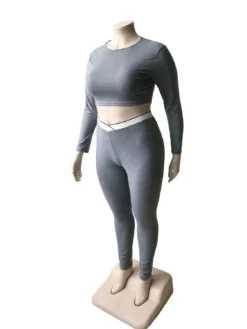 Ladies Fashion Casual Plus Size Ladies Pants Set -Plus Size Dresses Shop 747b5e0921fe4efe