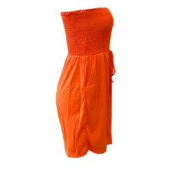 Women's Solid Strapless Plus Size Casual Jumpsuit -Plus Size Dresses Shop 753303fa61c08b87