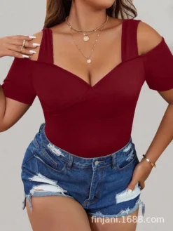 Plus Size Women's Slimming Bodysuit -Plus Size Dresses Shop 7d8fa785e7c8a1d0